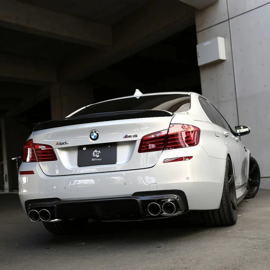 BMW F10 M5 3D Design Carbon Fiber Rear Diffuser