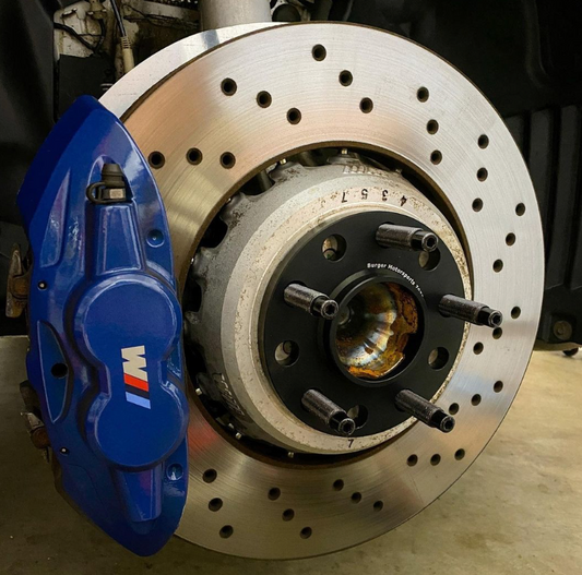 BMW F-Chassis & G-Chassis 90mm Black Bullet Nose Stud Kit 14×1.25