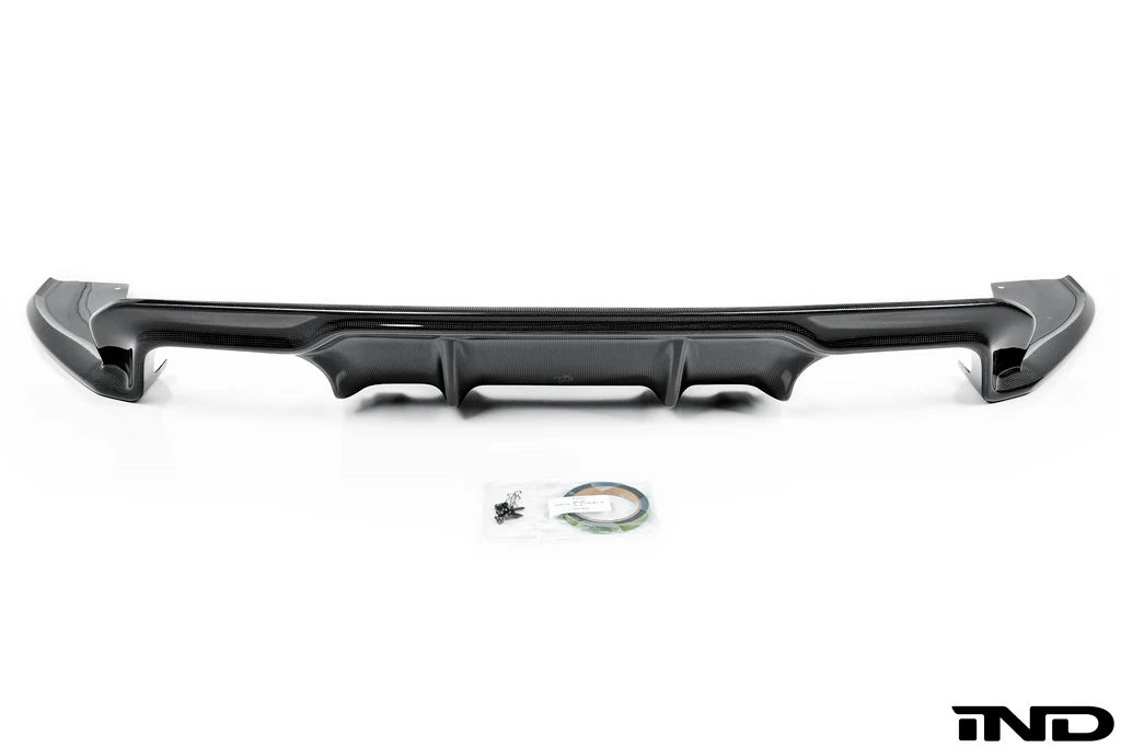 BMW F86 X6M 3D Design Carbon Fiber Rear Diffuser