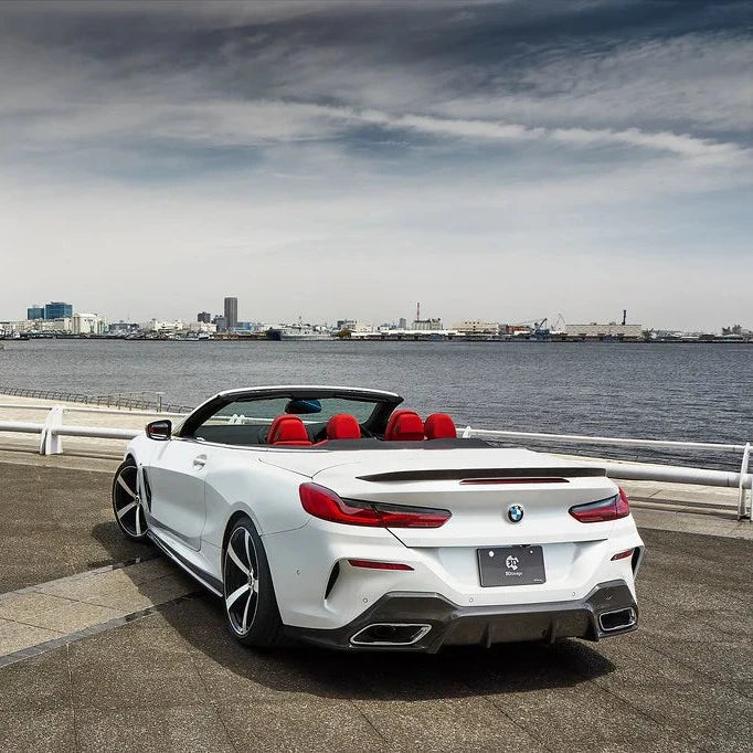 BMW F91 M8 3D Design Carbon Fiber Rear Trunk Spoiler