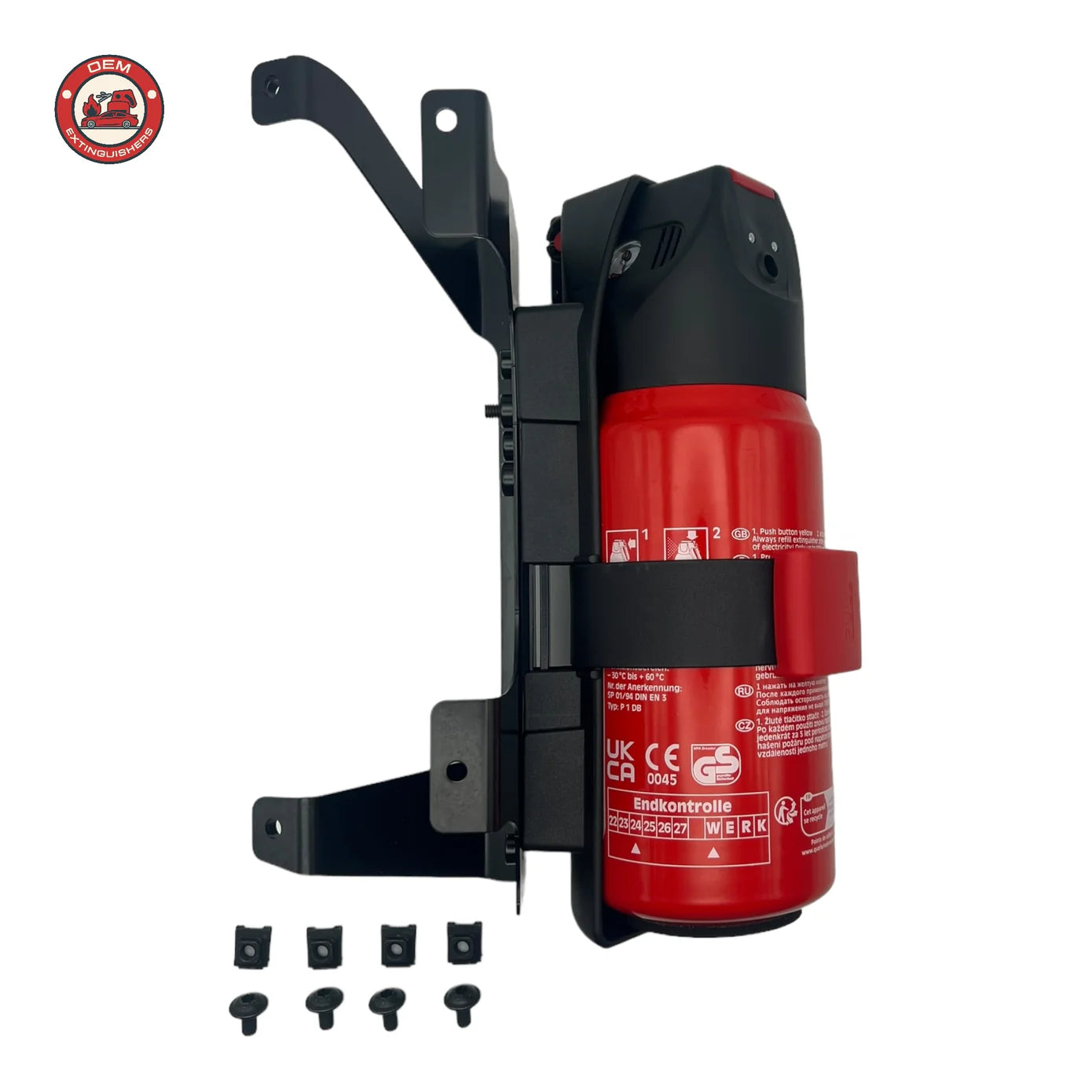 Audi S3, S4, S5, S6, S7, RS5, RS6 & RS7 OEM Fire Extinguisher Kit