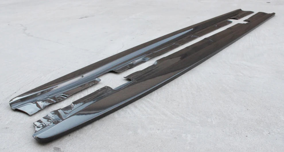 BMW E90 & E92 M3 Forcewerkz Carbon Fiber Side Skirt Extensions