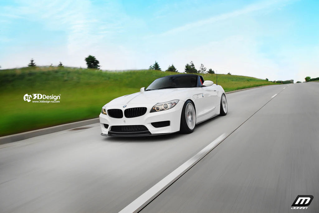 BMW E89 Z4 3D Design M-Sport Carbon Fiber Front Lip