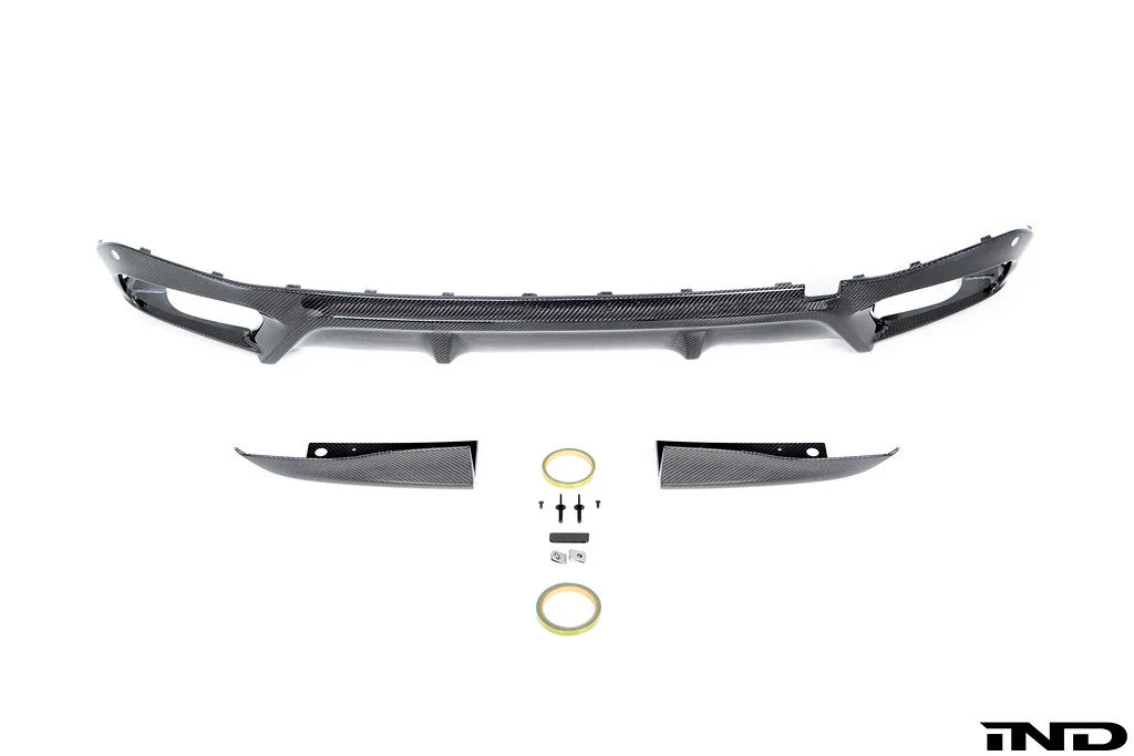 BMW G05 Pre-LCI X5 3D Design Carbon Fiber Rear Diffuser Set Package