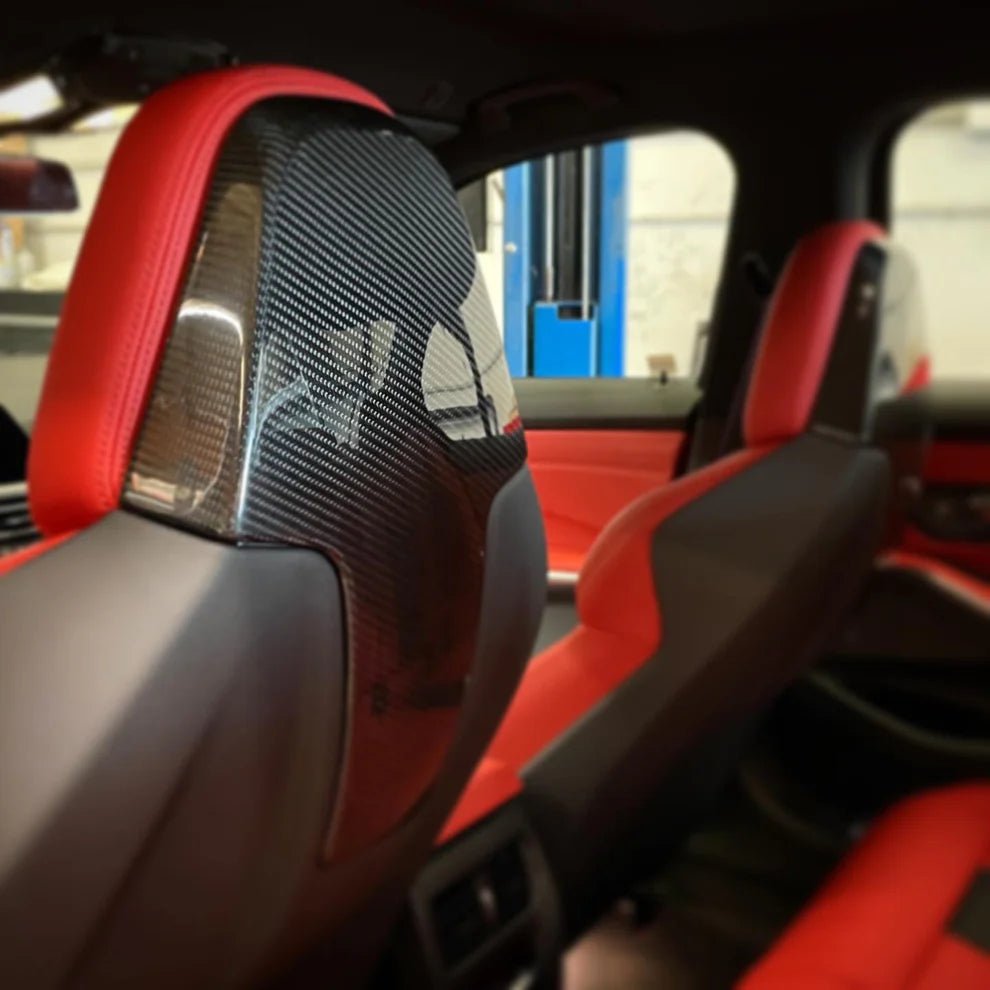 BMW G80 M3 & G82/G83 M4 & G2X 3 & 4-Series Carbon Fiber Seat Backs