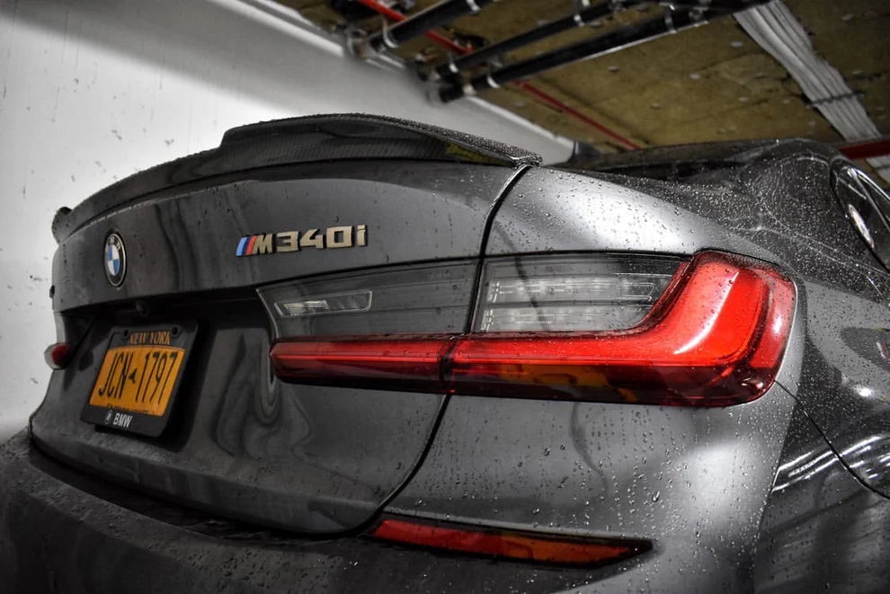 BMW G80 M3 & G20 3-Series CS Style Carbon Fiber Spoiler