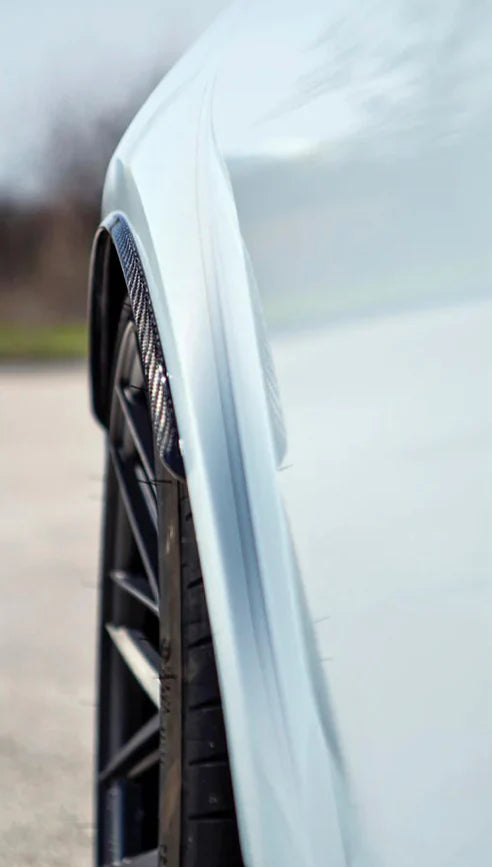 BMW G80 M3 Autotecknic Carbon Fiber Rear Wheel Arch Extensions
