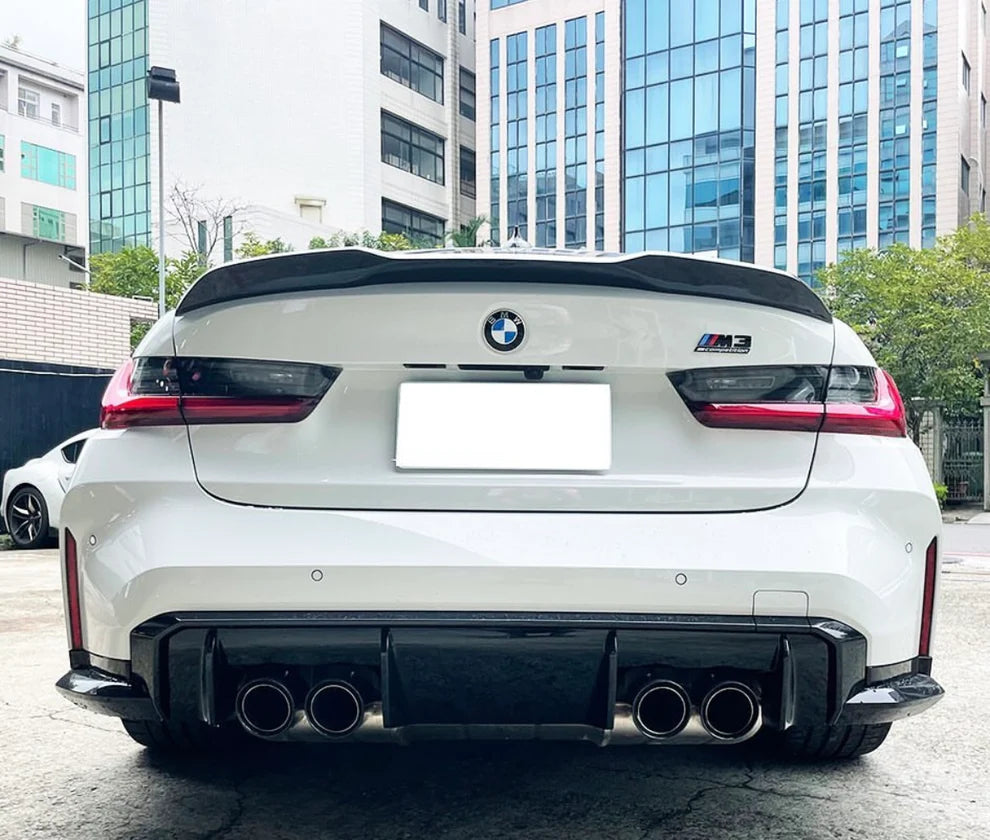 BMW G80 M3 & G20 3-Series P2 Carbon Fiber Trunk Spoiler