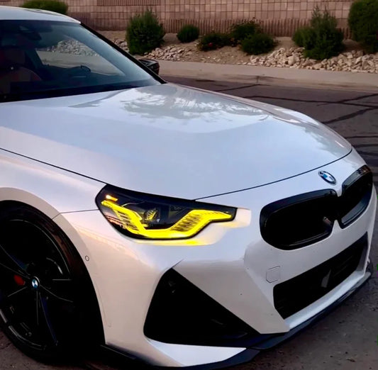 BMW G87 M2 & G42 2-Series Yellow DRL Modules