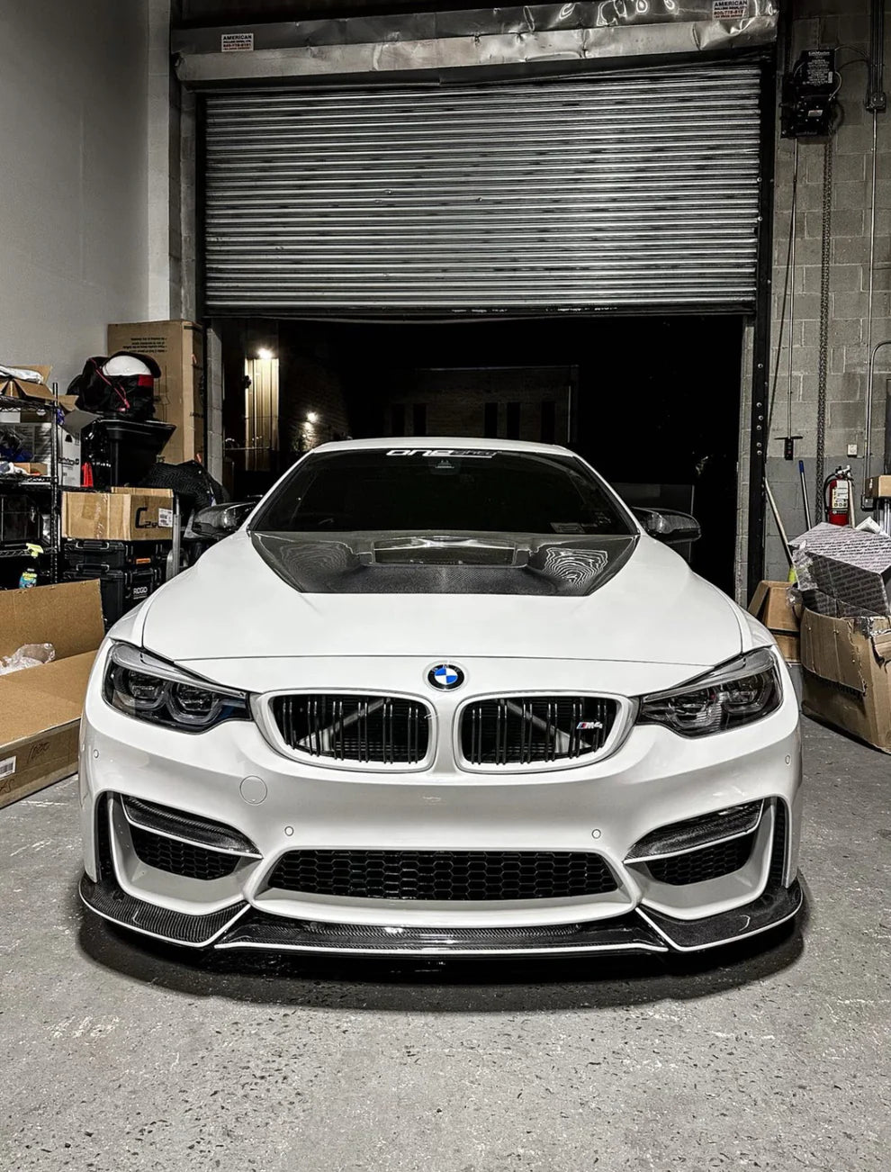 BMW F80 M3 & F82/F83 M4 Clear Window Unpainted & Carbon Fiber Hood