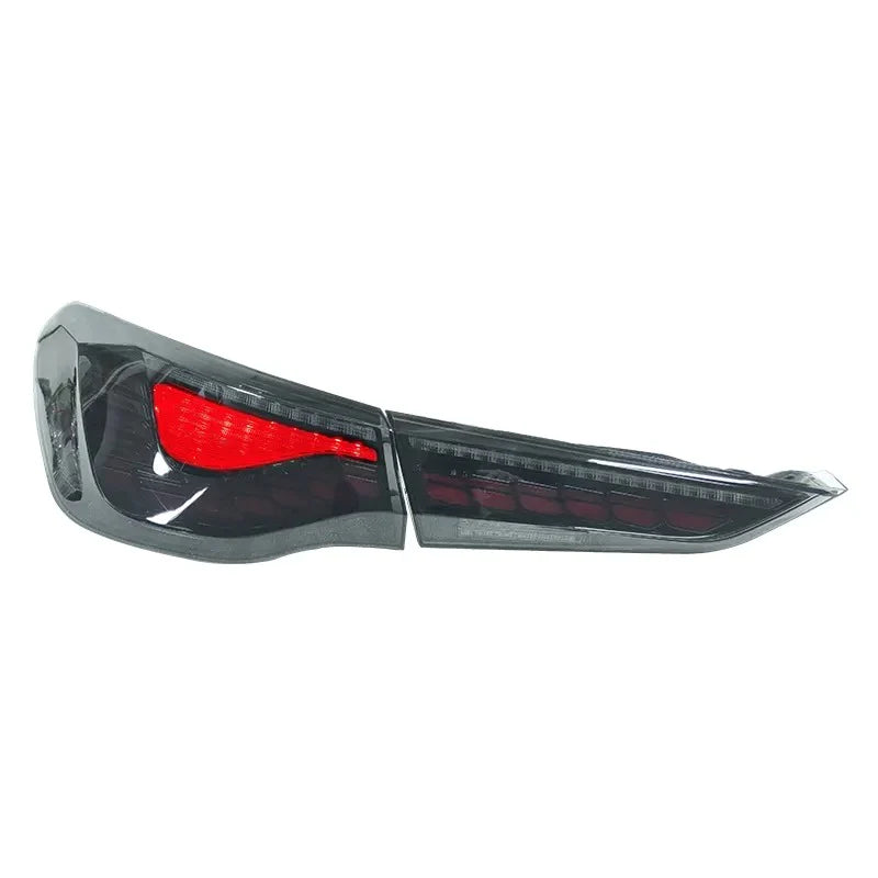 BMW G82 M4 & G2X 4-Series OLED GTS Style Tail Lights Red & Black