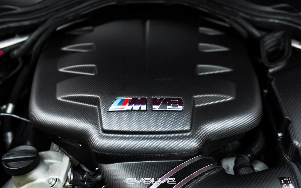 Eventuri BMW E90, E92 & E93 M3 S65 Matte Black Carbon Fiber Plenum