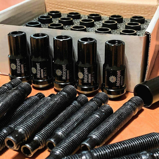 Mercedes Motorsport Hardware Wheel Studs, Stud Conversions, Lug Nuts & Spacer Kits
