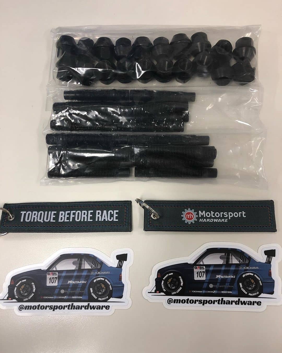 Mercedes Motorsport Hardware Wheel Studs, Stud Conversions, Lug Nuts & Spacer Kits