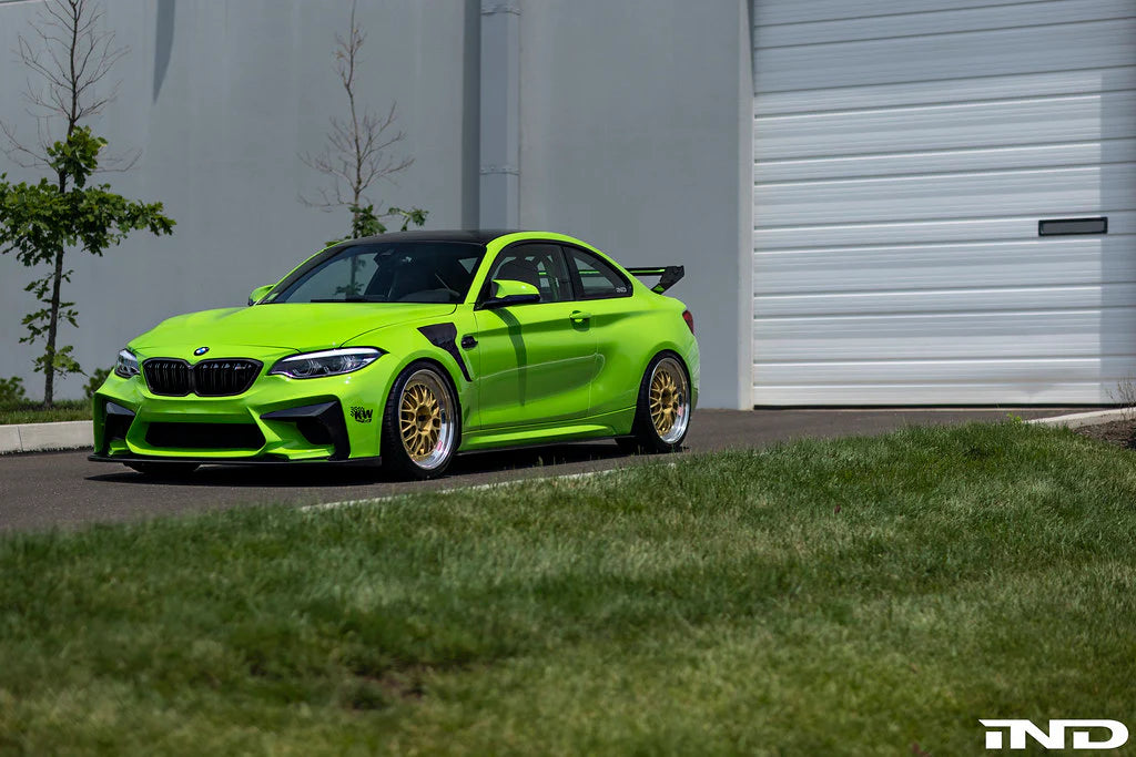 BMW F87 M2 N55 3D Design Carbon Fiber Front Bumper
