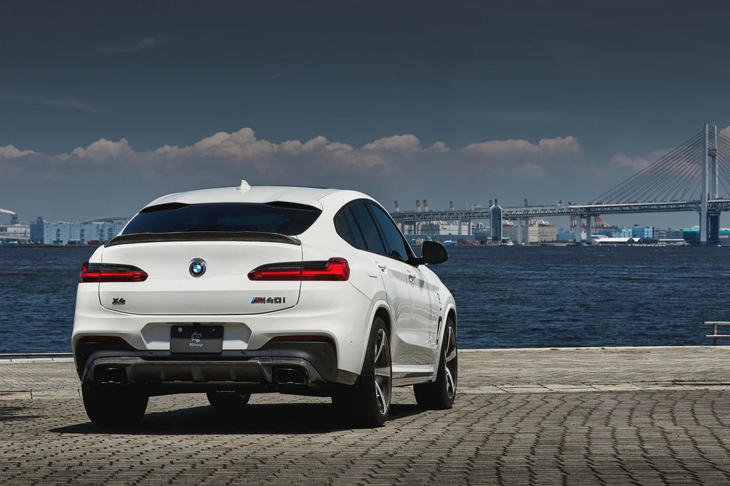 BMW G02 X4 M40i 3D Design Carbon Fiber Rear Diffuser