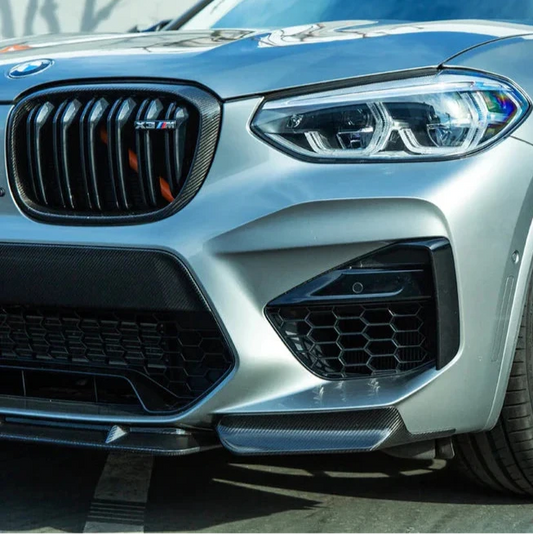 BMW F9X X3M/X4M Autotecknic Dry Carbon Performante Aero Splitter & Center Lip Set