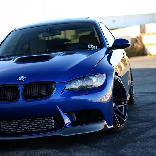 BMW E9X 3-Series V Style Carbon Fiber Lip