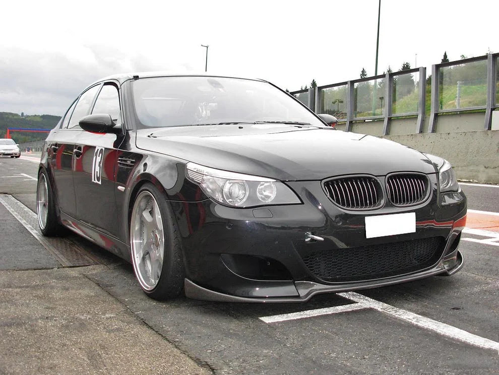 BMW E60 M5 HG Style Carbon Fiber Lip