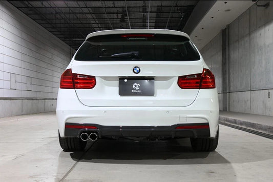 BMW F30 / F31 3-Series 3D Design M-Sport Carbon Fiber Rear Diffuser