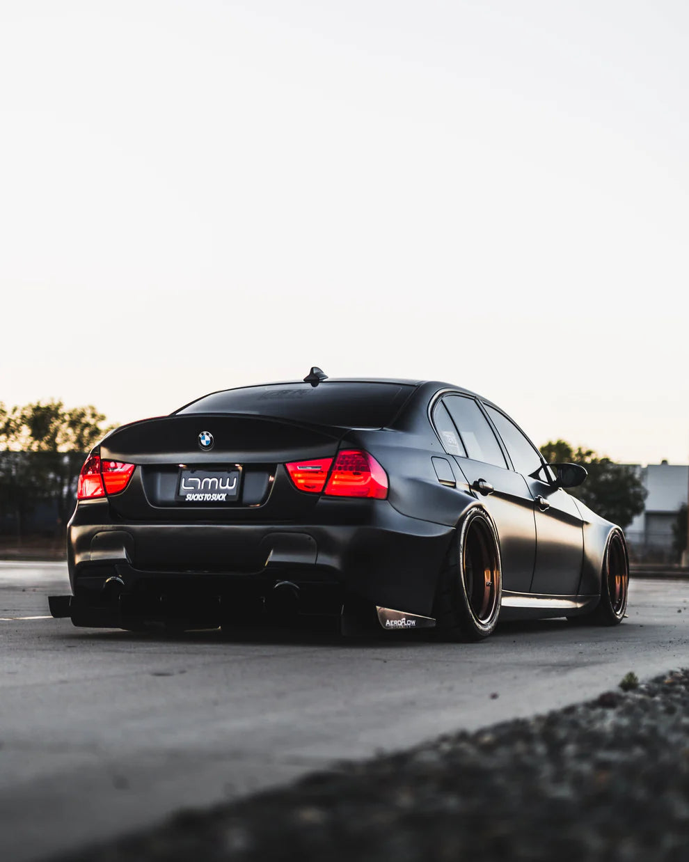 BMW E90 3-Series Streetfighter LA Wide Body Kit