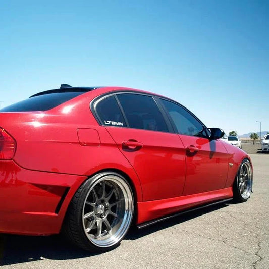 BMW E90 M3 & 3-Series J Style Carbon Fiber Side Skirts