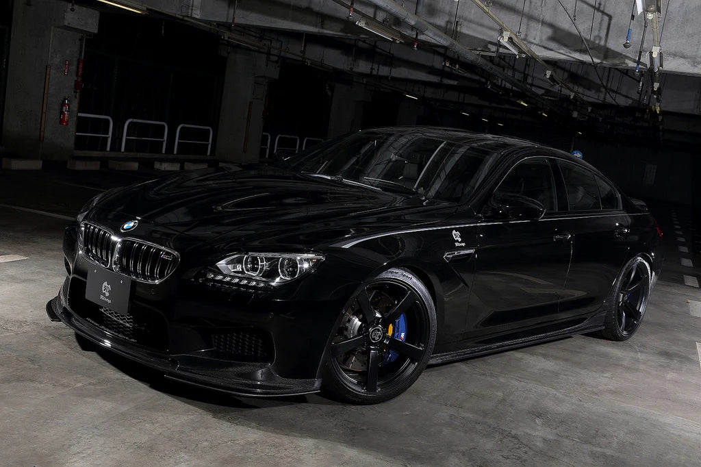 BMW F06 / F12 / F13 M6 3D Design M6 Carbon Fiber Side Skirt Set