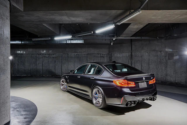 BMW F90 M5 3D Design Carbon Fiber Rear Diffuser