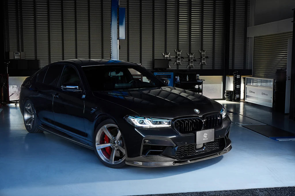 BMW F90 M5 3D Design LCI Carbon Fiber Front Lip