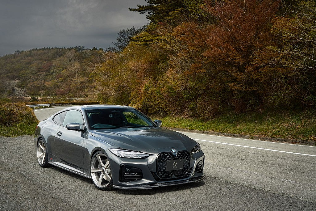 BMW G22 / G23 4-Series 3D Design M-Sport Carbon Fiber Front Lip