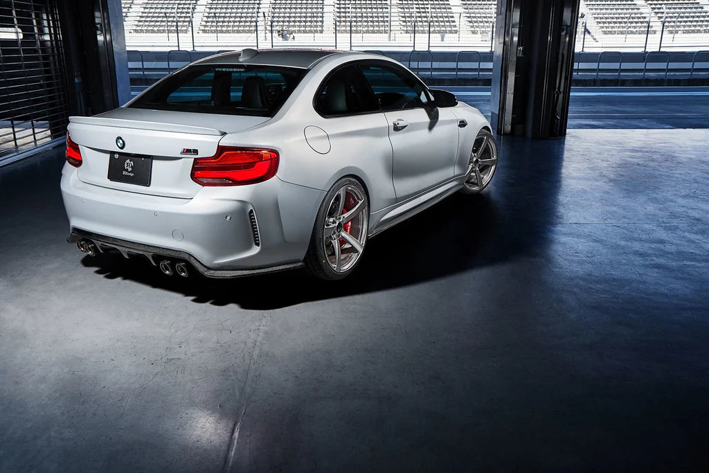 BMW F87 M2 3D Design Type 2 Carbon Fiber Rear Diffuser