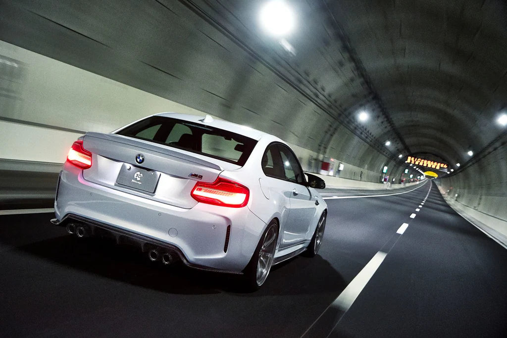 BMW F87 M2 3D Design Type 2 Carbon Fiber Rear Diffuser