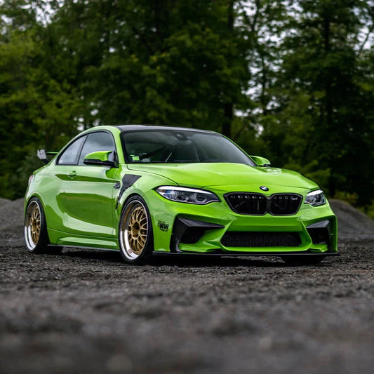 BMW F87 M2 N55 3D Design Carbon Fiber Front Bumper