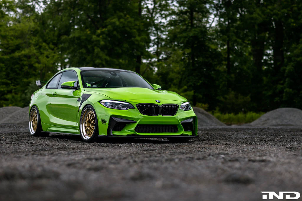 BMW F87 M2 N55 3D Design Carbon Fiber Front Bumper