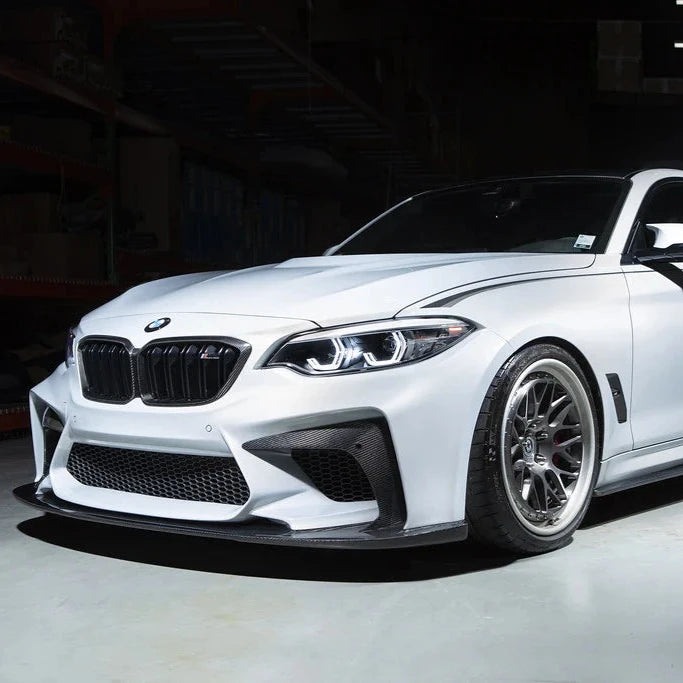 BMW F87 M2 S55 3D Design Carbon Fiber Front Bumper