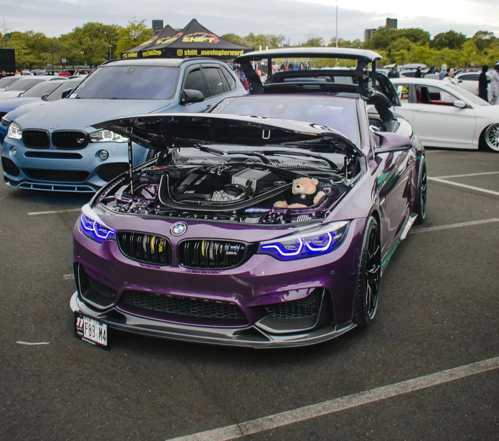 BMW F80 M3 & F82/F83 M4 R Style Carbon Fiber Front Lip