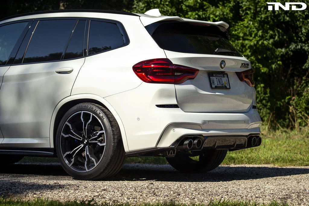 BMW F97 X3M 3D Design Carbon Fiber Rear Diffuser