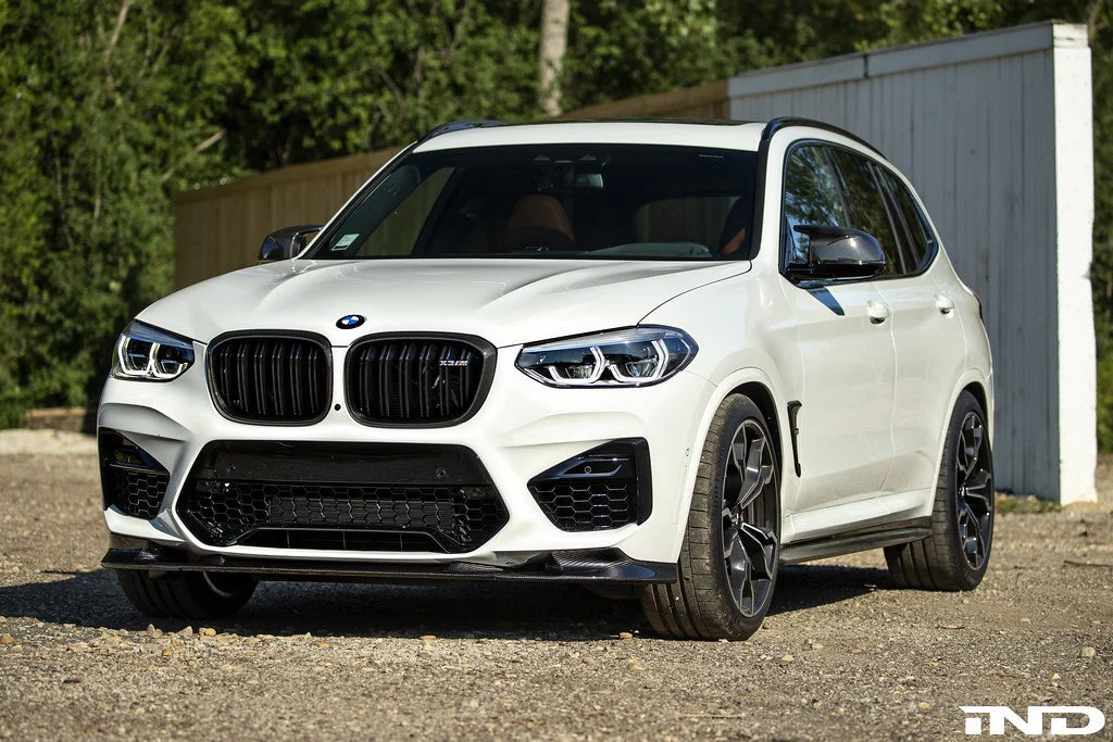 BMW F97 X3M & F98 X4M 3D Design Pre-LCI Carbon Fiber Front Lip