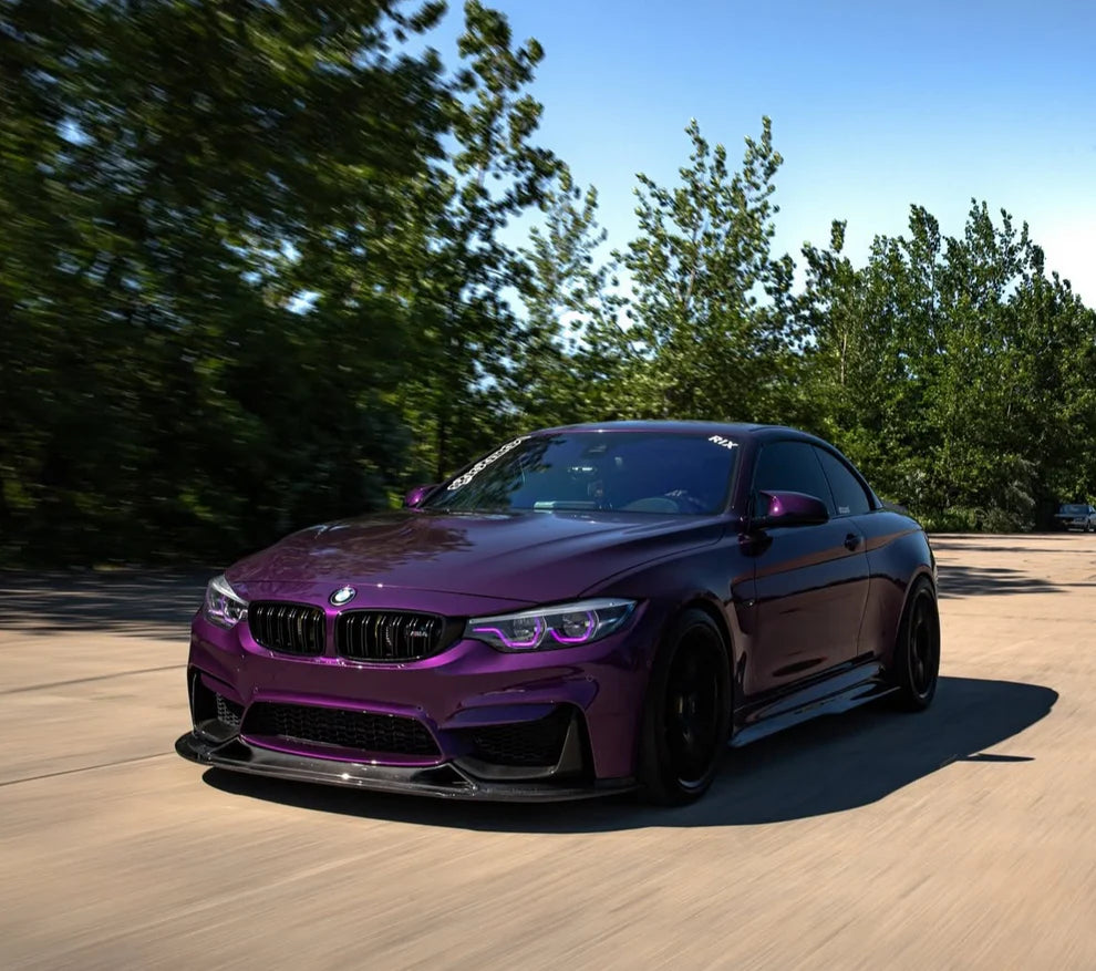 BMW F80 M3 & F82/F83 M4 R Style Carbon Fiber Front Lip