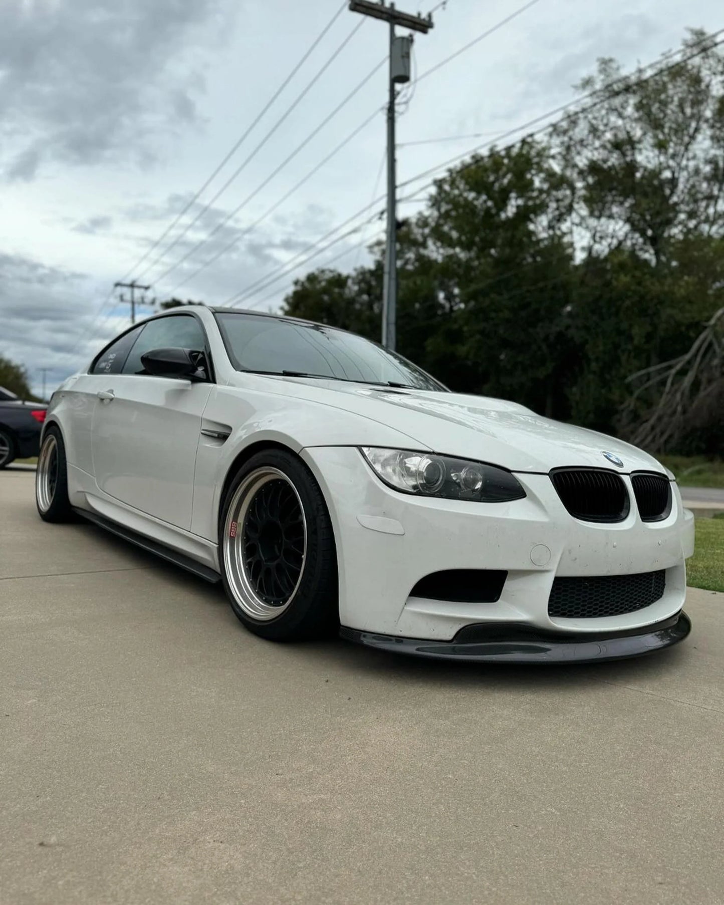 BMW E90, E92 & E93 M3 CH Carbon Fiber Front Lip Splitter