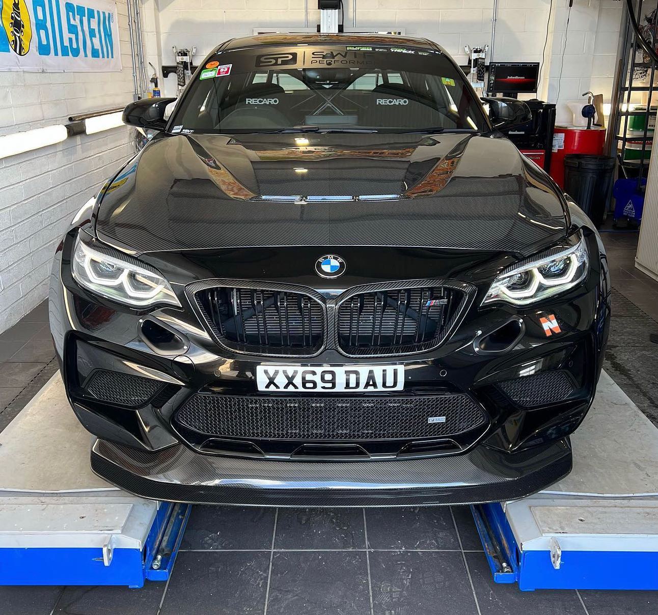 BMW F87 M2 Team Schirmer Half Cage Roll Bar