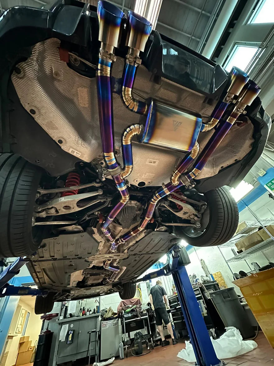 BMW G82/G83 M4 Titanium Valved Cat Back Exhaust