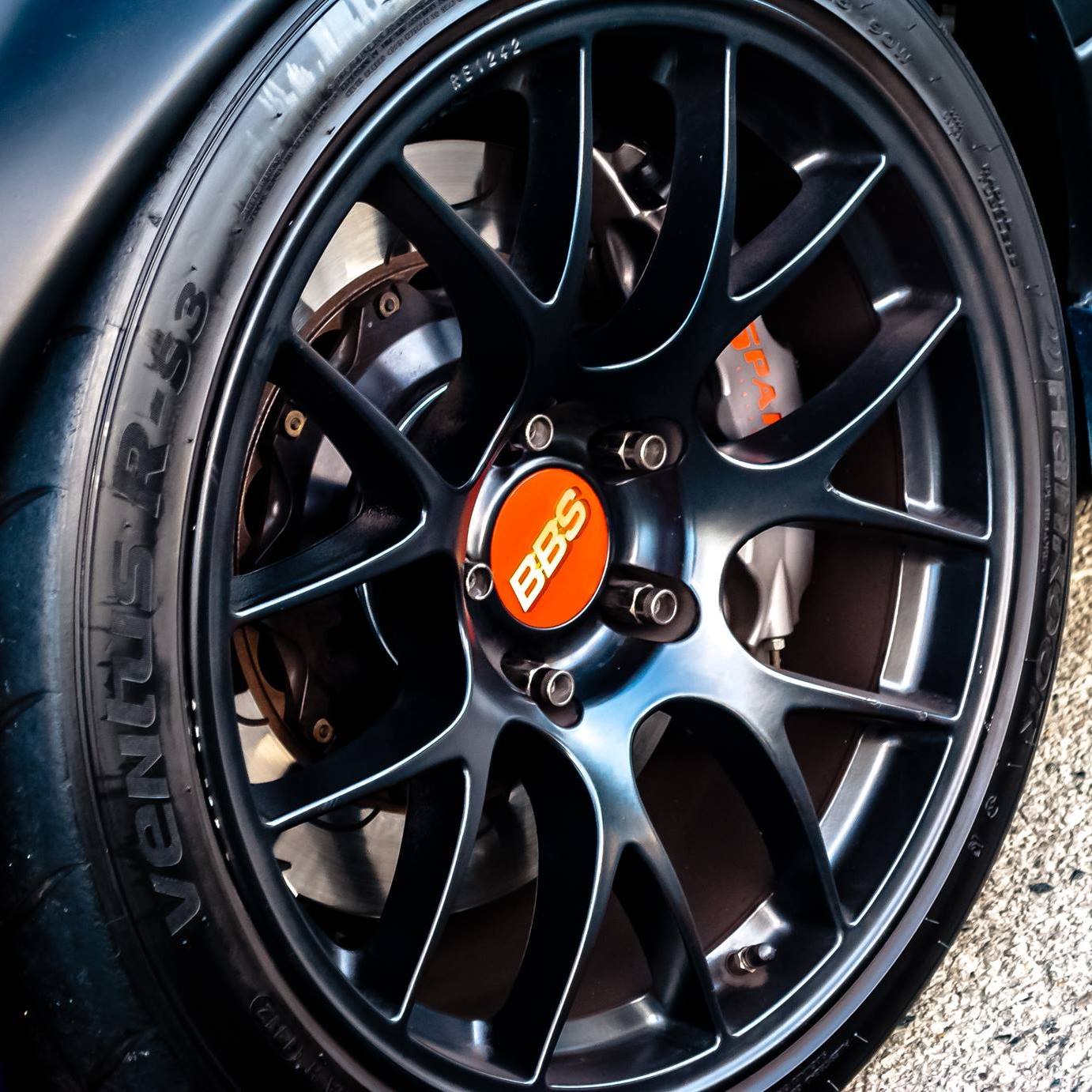 BMW E-Chassis 82mm Motorsport Hardware Black Race Stud Kit 12×1.5