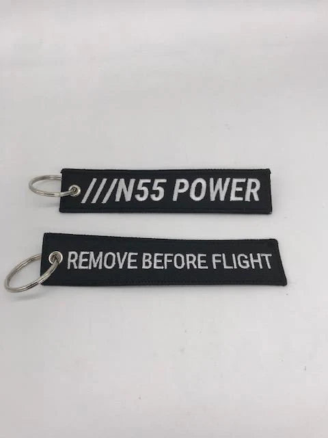 Remove Before Flight Key Ring Tags N54 & N55