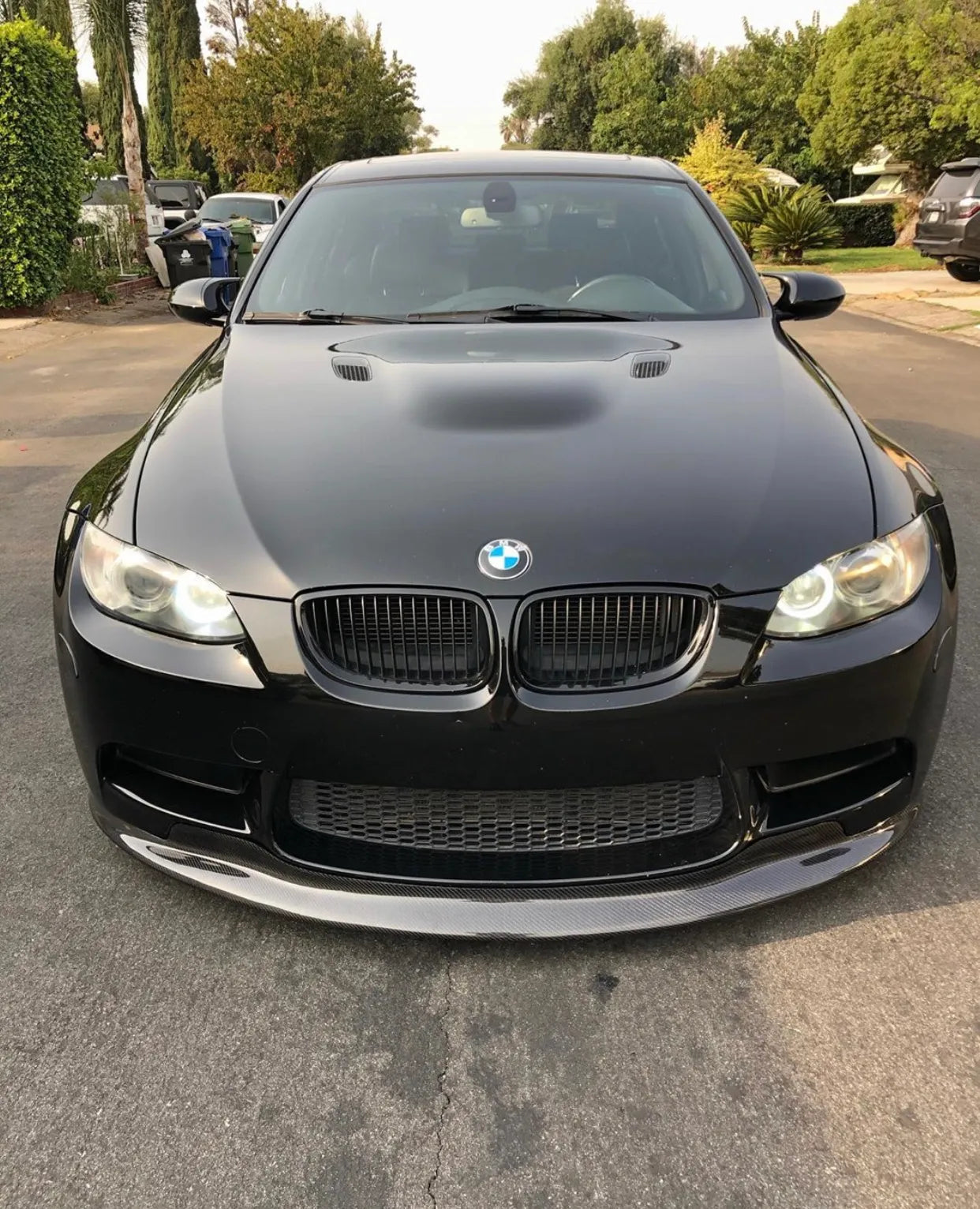 BMW E90, E92 & E93 M3 CH Carbon Fiber Front Lip Splitter