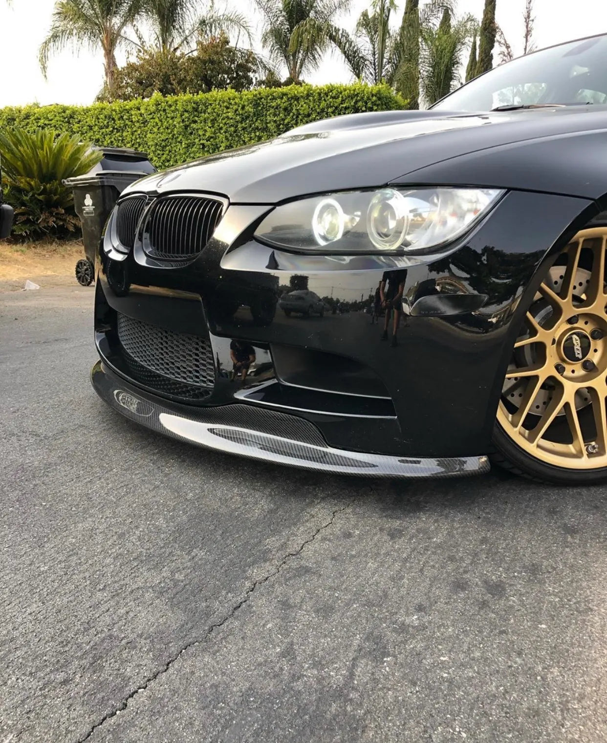 BMW E90, E92 & E93 M3 CH Carbon Fiber Front Lip Splitter