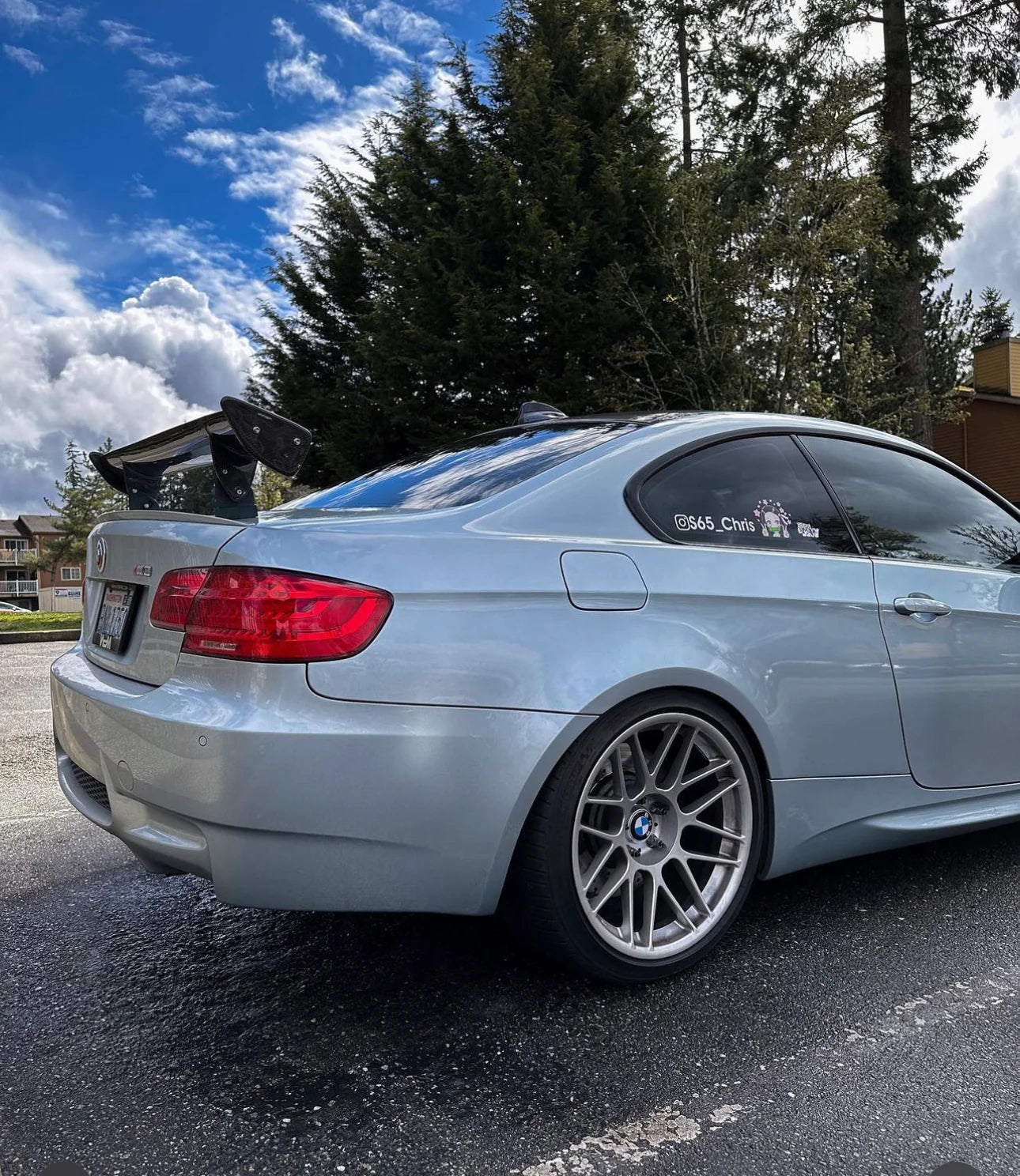 BMW E90, E92 & E93 M3 Carbon Fiber GTS Wing Spoiler