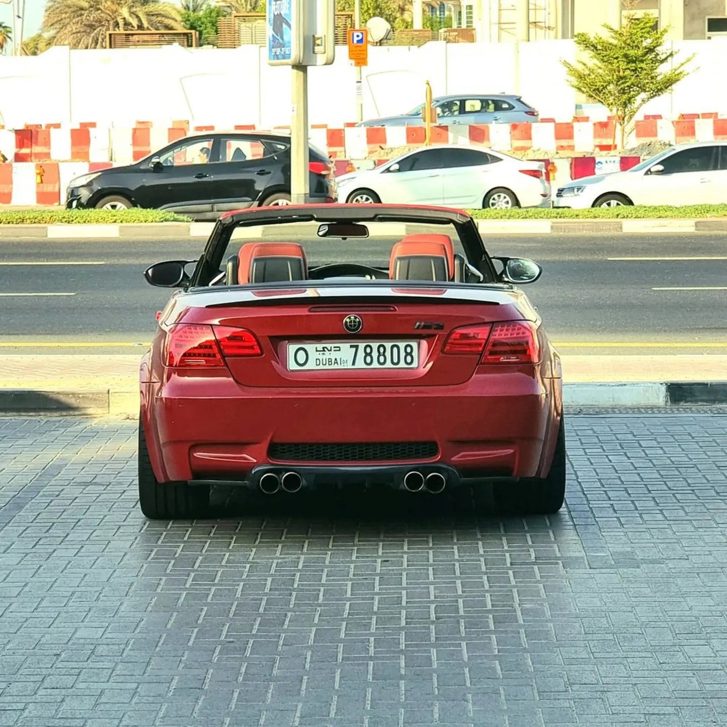 BMW E92 & E93 M3 Carbon Fiber Rear Diffuser HM Style