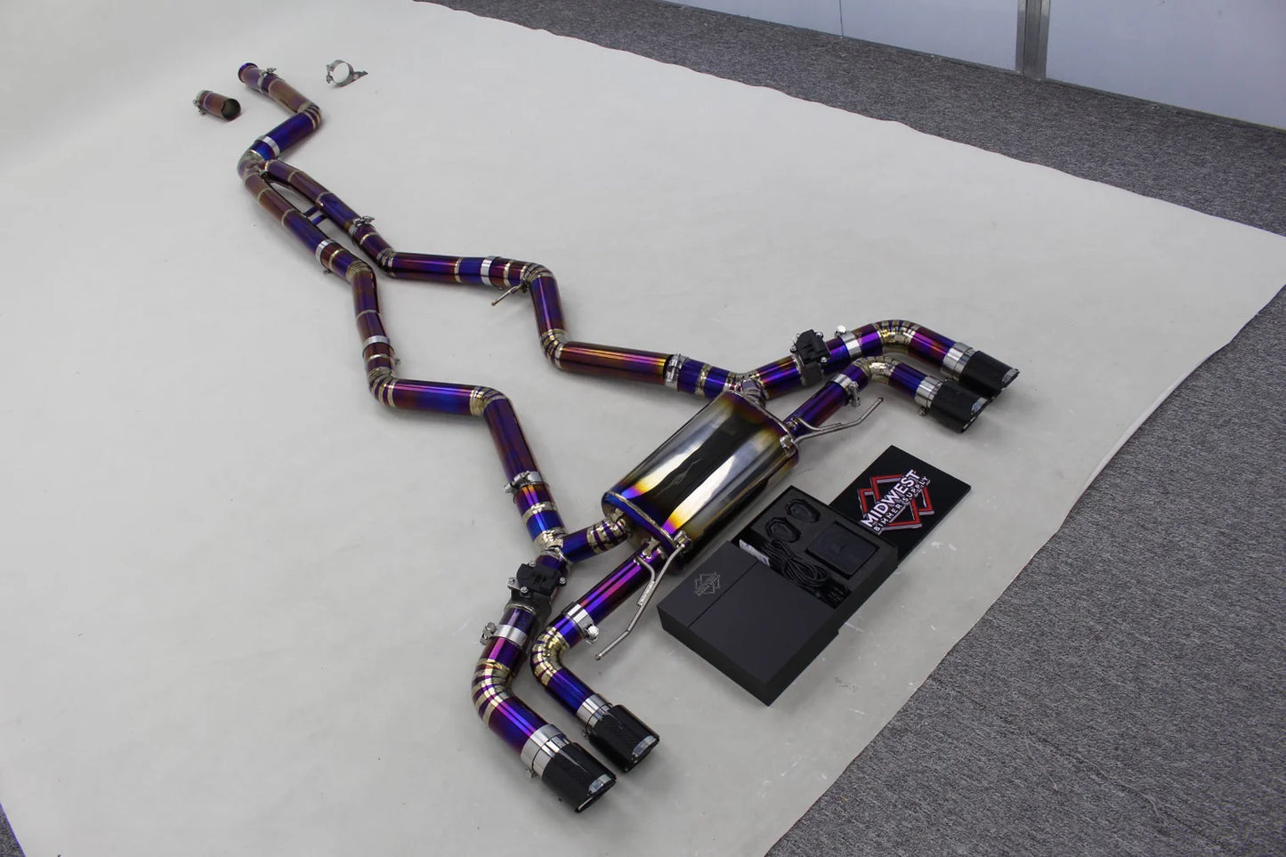 BMW G2X M340i/M440i Stainless Steel & Titanium MBS Valved Exhaust System