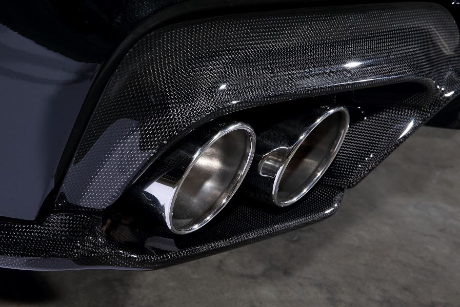 BMW F06 / F12 / F13 M6 3D Design Carbon Fiber Rear Under Splitter Set